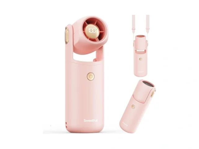 Sweetfull Portable Mini Handheld Fan – Rechargeable… Code