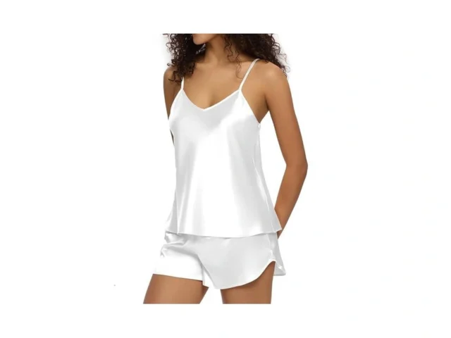 Guriyzee Silk Pajamas Set For Women Satin Lingerie… Code