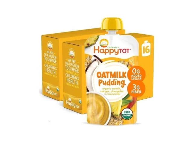 Happytot Organics Oatmilk Pudding Dairy-free Stage… Coupon