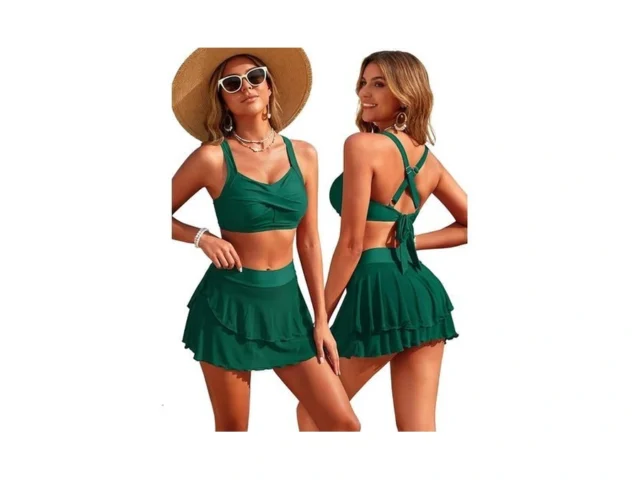 Viaurbe Women S High Waisted Bikini Set Twist Front… Code