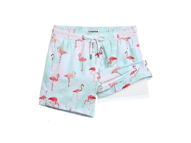 Turnshine Mens Swim Trunks With Compression Liner 5… Code