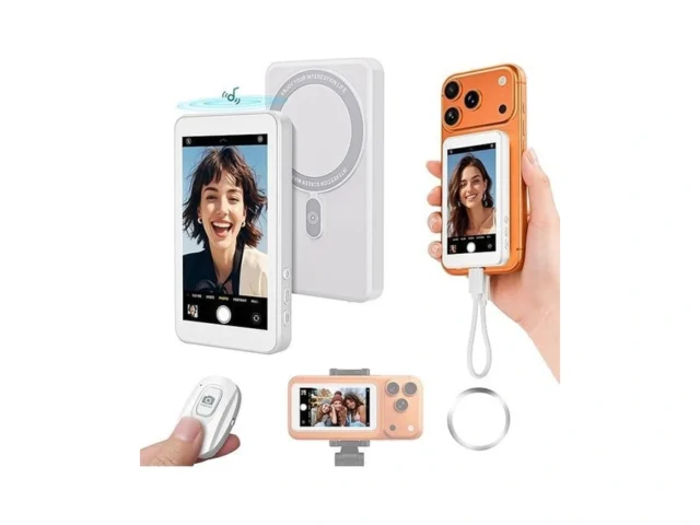Magnetic Selfie Monitor Screen For Iphone 17 Series… Code