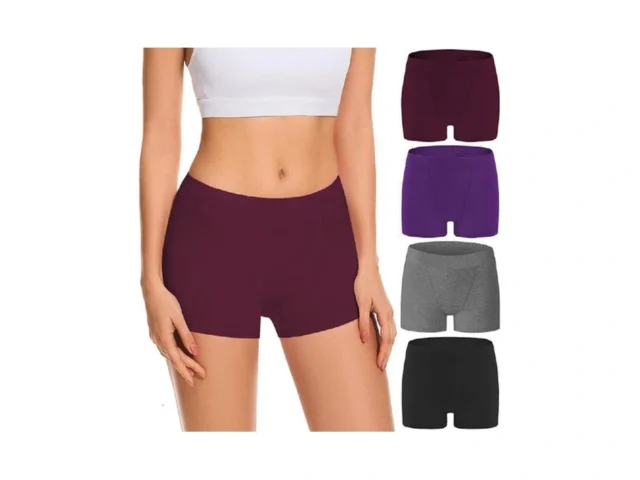 Migbean Cotton Underwear Women Boy Shorts Panties… Code