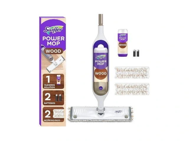 Swiffer Power Mop Wood Hardwood Floor Cleaner For… Coupon