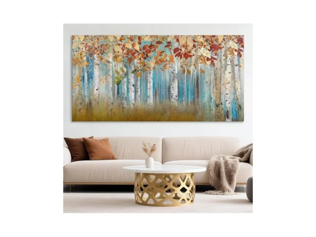 Ycprimer Birch Tree Canvas Wall Art Landscape… Coupon