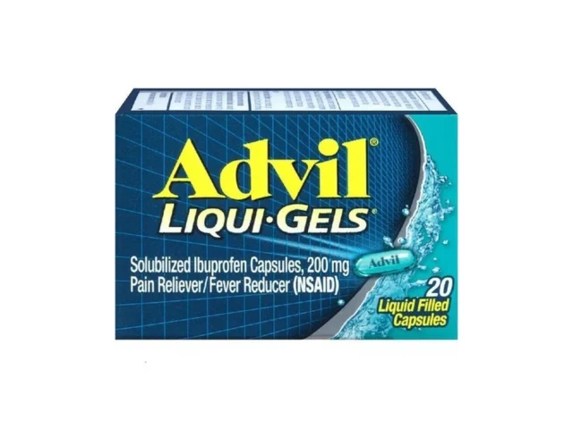 Advil Liqui-gels Pain Reliever And Fever Reducer… Coupon