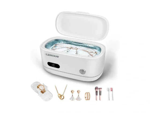 Lesschore Ultrasonic Jewelry Cleaner With Polishing…