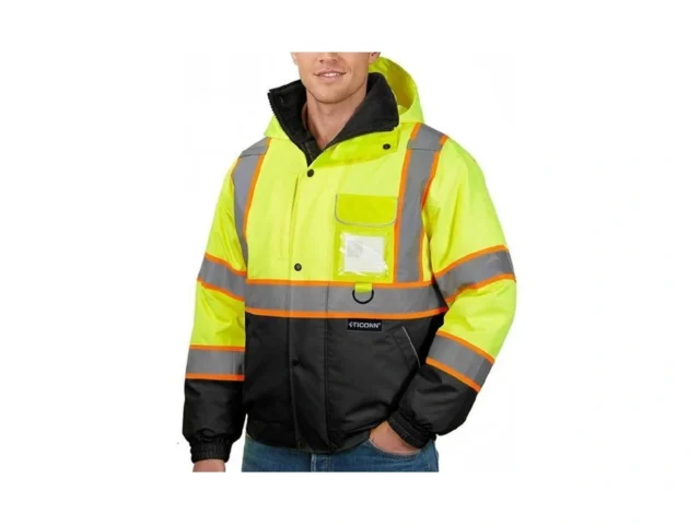 Ticonn Waterproof Safety Bomber Jacket Winter Rain… Code