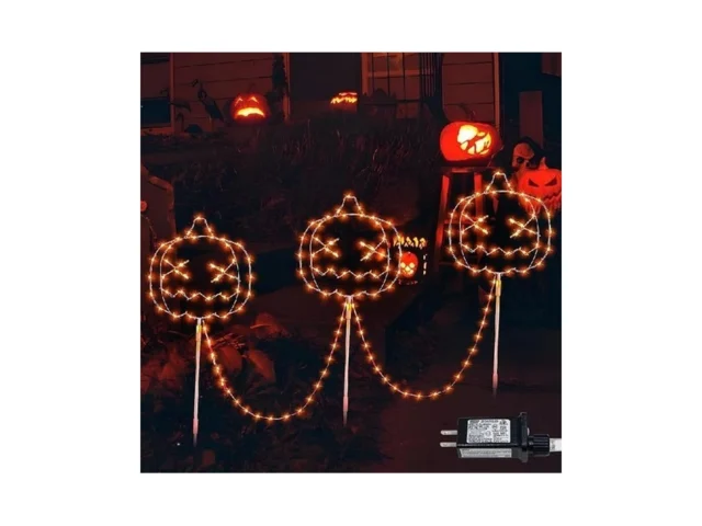 Qunlight Halloween Walkway Lights 163led Outdoor… Coupon