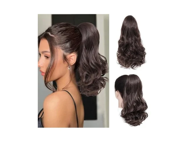 Mychanson 16 Inch Ponytail Extension Drawstring… Code