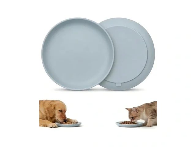 Onyucean Non-slip Silicone Bowls For Cats Dogs 7 1… Code