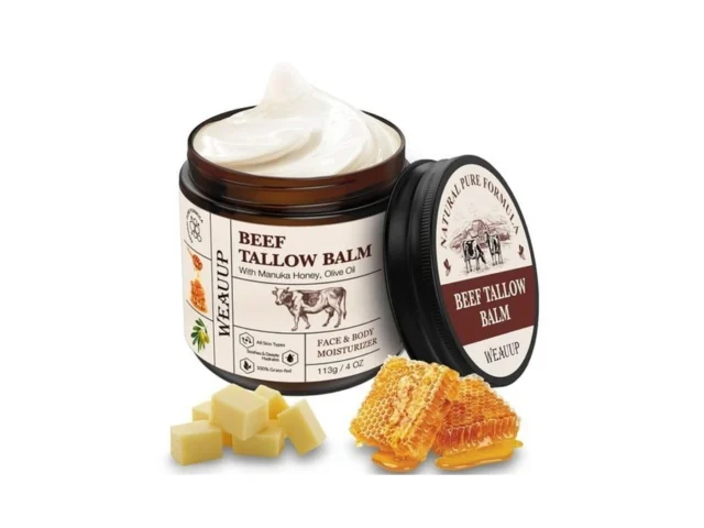 Weauup Beef Tallow For Skin Organic Grass Fed… Code