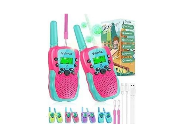 Walkie Talkies For Kids 3 Miles Long Range 22… Code