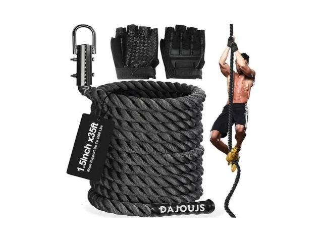 Dajoujs Climbing Rope 1 5 Inch Diameter 35ft Length… Code