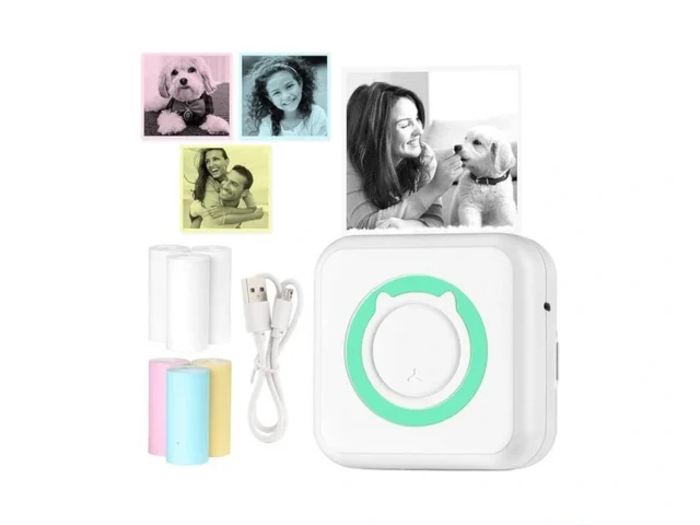 Myuiojpn Portable Mini Portable Thermal Printer -… Coupon