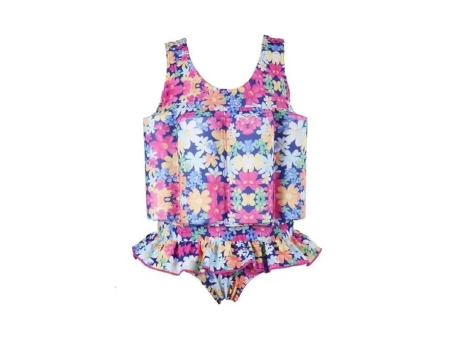 Kids Baby One Piece Swimsuit Swim Vest Swimwear… Code