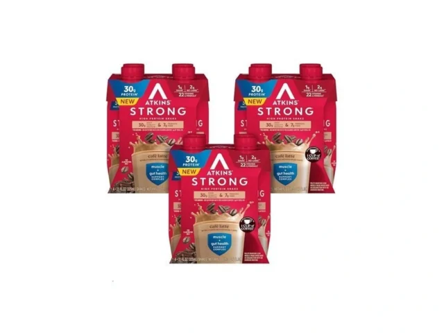 Atkins Strong High Protein Shake Café Latte… Coupon