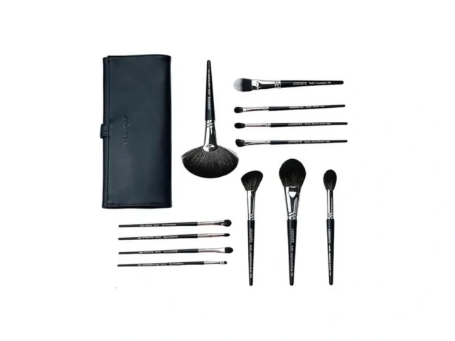 Anshute 12-piece Professional Natural Goat Hair… Code