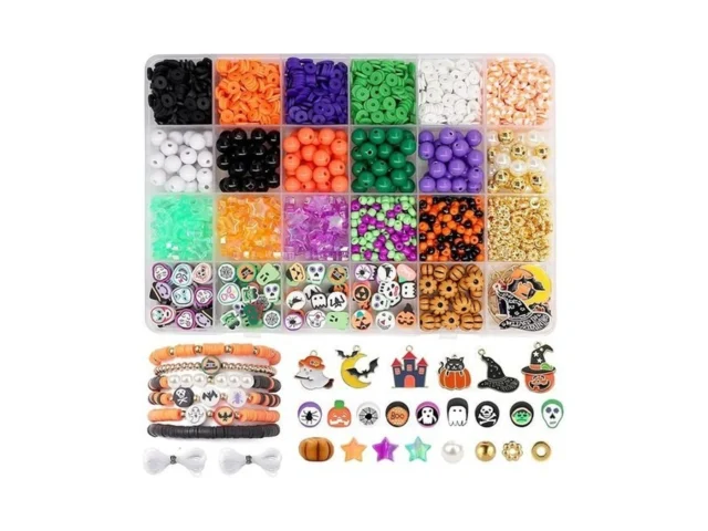 Baoximong Halloween Beads For Bracelet Making Kit… Code