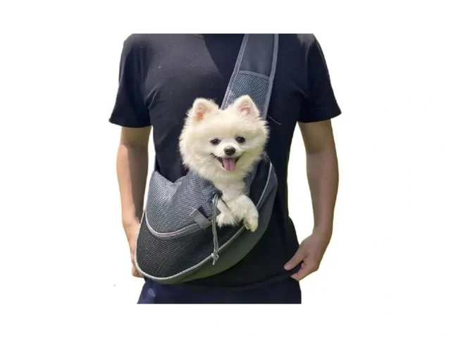Pet Dog Sling Carrier Hand Free Drawstring Dog… Coupon