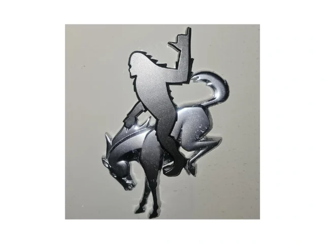 Bronco Sasquatch Emblem Overlay Decal 3×4 Inch… Code