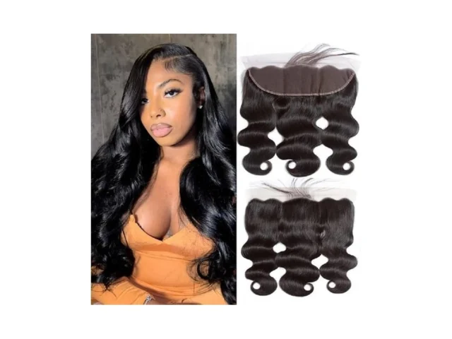 13×4 Lace Frontal Closure Body Wave Frontal Ear To… Code