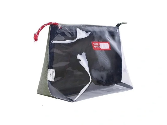 Rough Enough Clear Tsa Approved Toiletry Bag Makeup…