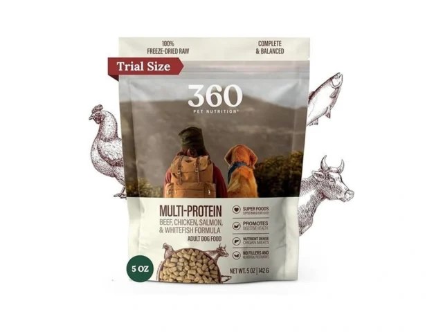 360 Pet Nutrition Freeze-dried Raw Dog Food… Code