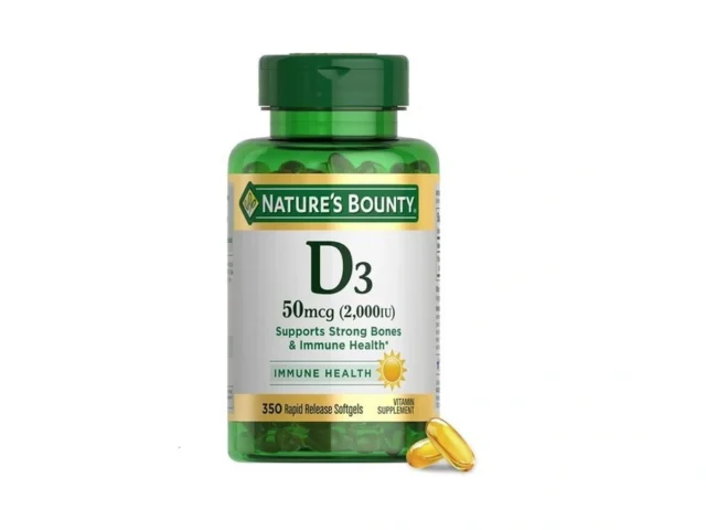 Nature S Bounty Vitamin D3 2000 Iu Supports Immune… Coupon