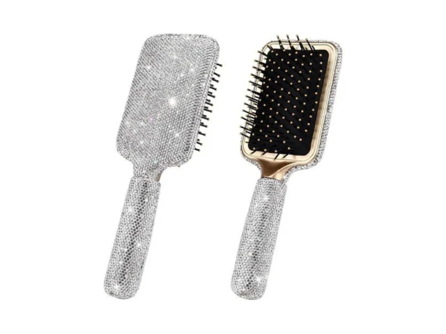 Minovel Curly Hair Brush Luxury Rhinestone… Coupon