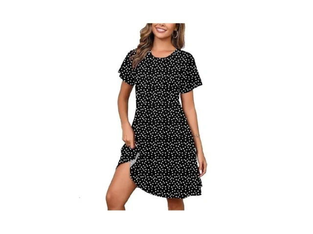 Heymoments Women Short Sleeve Dress Floral Print… Code