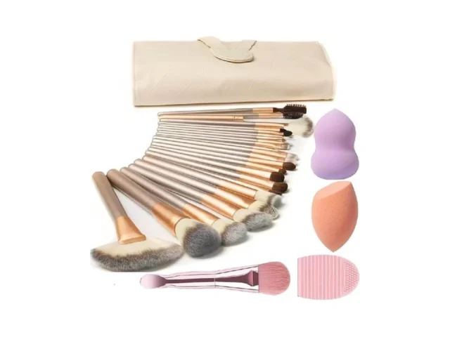 Makeup Brush Set Nevsetpo 28pcs Make Up Brushes For… Code