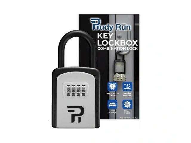 Rudy Run Key Lock Box For Outside Small Outdoor… Code