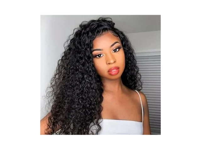 Soxskix 24 Inch Half Wig Human Hair Water Wave Half… Code