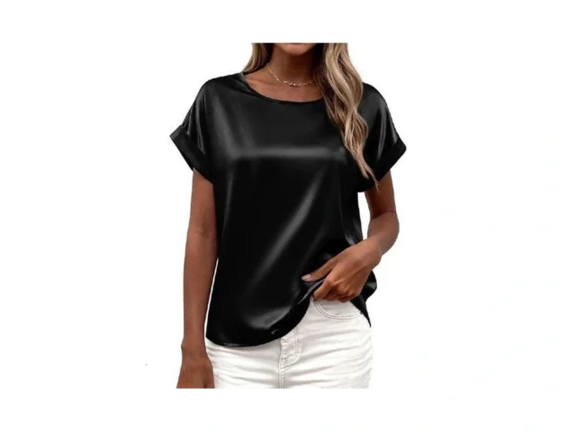 Btfbm Summer Tops For Women 2026 Dressy Satin… Code