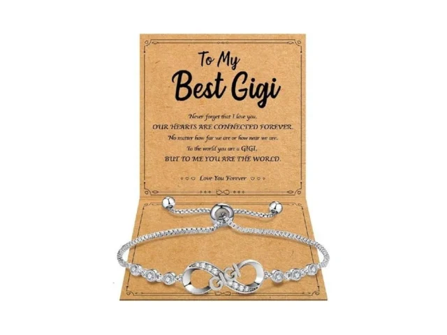 Baylay Gigi Gifts For Grandma Infinity Bracelets… Code
