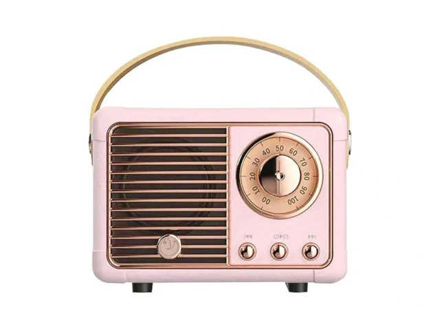 Springflora Retro Bluetooth Speaker Portable… Code