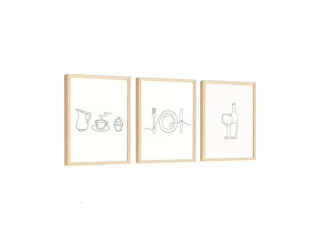 Excool Club Kitchen Wall Art Decor – 12×16… Code