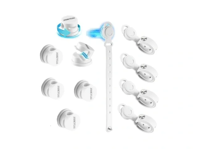 6 Rotated Spring Desktop Cord Organizer 5 Magnetic… Code