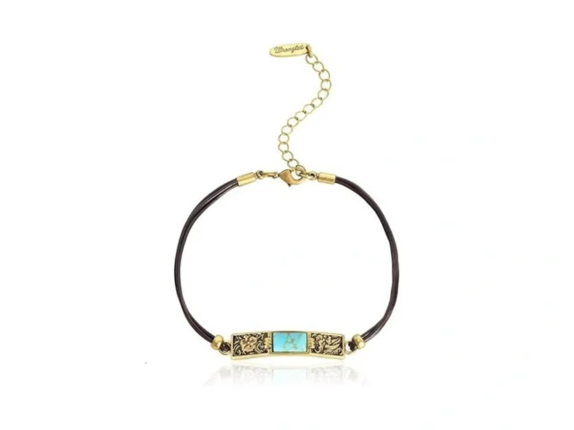 Montana West X Wrangler Faux Leather Wrap Bracelets…
