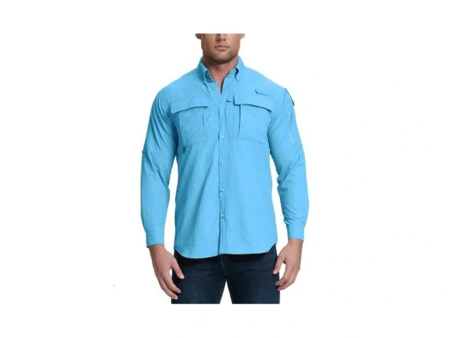 Riverruns Upf 50 Men S Fishing Shirts Long Sleeve… Coupon