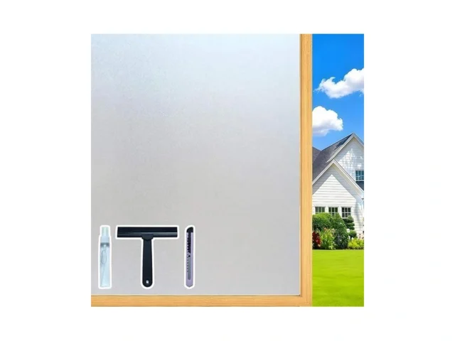 Zhmrroad Frosted Glass Window Privacy Film… Code