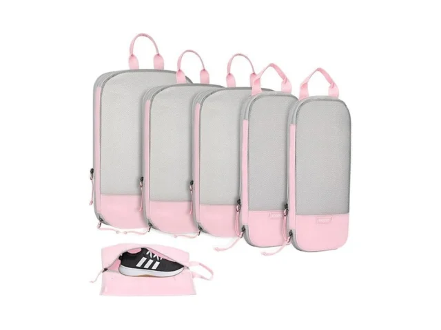 Voova 6 Set Compression Packing Cubes Travel… Code
