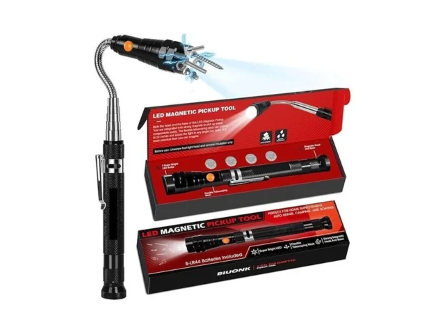 Led Magnetic Pickup Tool Gifts For Men Husband Him… Coupon