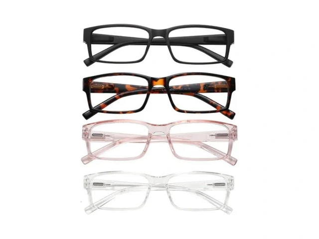 Wenlcck Rectangle Reading Glasses For Men And Women…