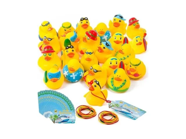 H1vojoxo Summer Beach Rubber Ducks – 20 Set Summer… Coupon