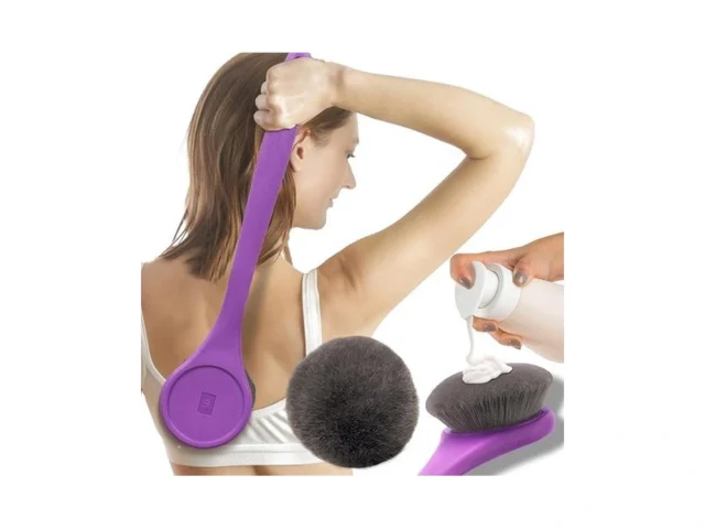 Lotion Applicator For Back Feet Long Handle Curved… Coupon