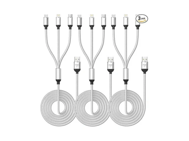 Aioneus Multi Charging Cable 3pack 4ft Multi Usb… Code
