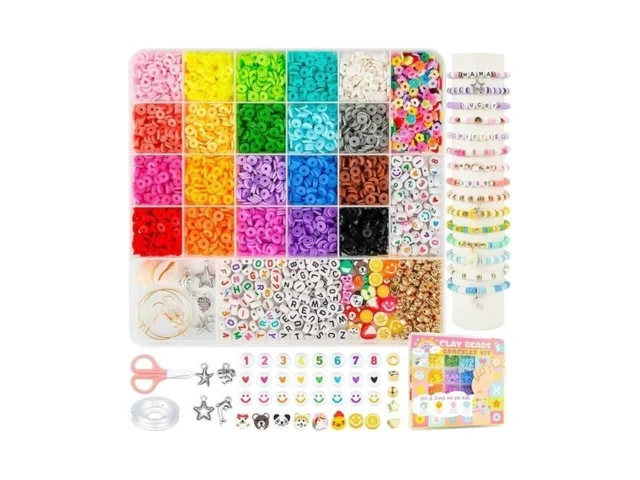 Sunlode Bracelet Making Kit 5000pcs Jewelry Making… Code