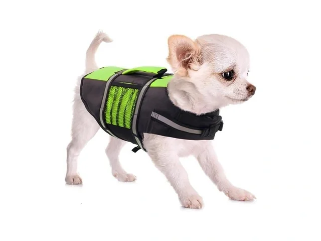 Queenmore Dog Life Jacket Lifesaver Preserver High… Coupon